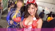 二人組コスプレ美女をナンパ成功！Hカップの爆乳についつい目がいってしまうエロナースは甘えたがりのヤリたがりで…おっぱいを振り乱しイキまくる姿がハッピーハロウィンすぎる！！