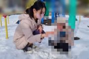 元グラビア巨乳妻 お子さんに咥えてる姿を見せつけ中出しまで...