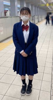 芋で眼鏡な文学処女、久しぶり二度目のハメ撮りエッチ。駅のトイレで露出。剛毛ピュアまんこにまた中出しされて妊娠不可避。♡両想い♡