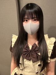 18歳黒髪美小女つばさちゃん！Eカップへと成長した幼い身体に大量生中出し！人生初フェラ抜き口内発射！2作分の超大作！【初メイド服】